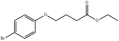 ethyl 4-(4-broMophenoxy)butanoate Structure