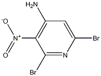 2,6-DibroMo-3-nitropyridin-4-aMine Structure