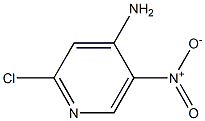 2-Chloro-5-nitro-4-pyridinaMine 구조식 이미지