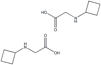 L-Cyclobutylglycine L-Cyclobutylglycine 구조식 이미지