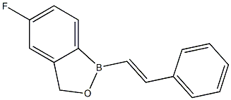 (E)-5-fluoro-1-styryl-1,3-dihydrobenzo[c][1,2]oxaborole 구조식 이미지