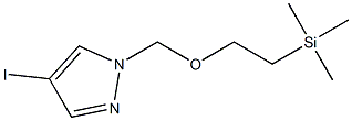 4-iodo-1-((2-(triMethylsilyl)ethoxy)Methyl)-1H-pyrazole Structure