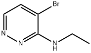 4-broMo-N-ethylpyridazin-3-aMine 구조식 이미지