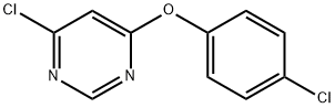 4-(4-chlorophenoxy)-6-chloropyriMidine 구조식 이미지