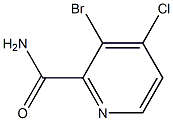 3-broMo-4-chloropicolinaMide Structure