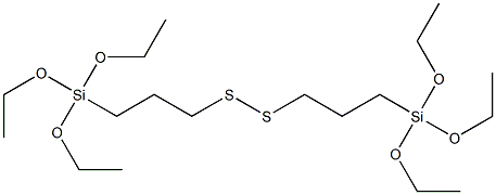 Bis[3-(triethoxysilyl)propyl]disulfide (50%) and Carbon black (50%) Structure