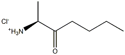 (S)-3-oxoheptan-2-aMiniuM chloride Structure