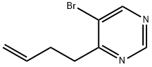 5-broMo-4-(but-3-enyl)pyriMidine Structure