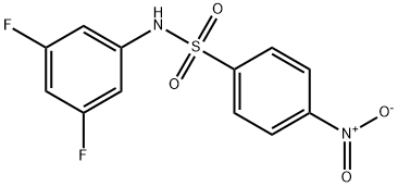 N-(3,5-Difluorophenyl)-4-nitrobenzenesulfonaMide, 97% Structure