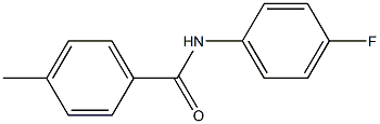 N-(4-Fluorophenyl)-4-MethylbenzaMide, 97% Structure