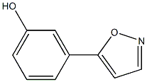 3-Isoxazol-5-yl-phenol 구조식 이미지