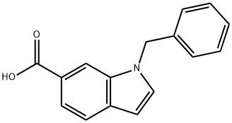 1-Benzyl-1H-indole-6-carboxylic acid Structure