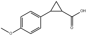 2-(4-메톡시-페닐)-시클로프로판카르복실산 구조식 이미지