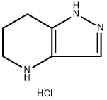 4,5,6,7-Tetrahydro-1H-pyrazolo[4,3-b]pyridine hydrochloride Structure