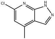 4-Methyl-6-chloro-1H-pyrazolo[3,4-b]pyridine Structure