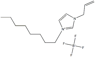 1-Allyl-3-octyliMidazoliuM tetrafluoroborate 구조식 이미지