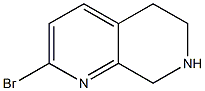 2-BroMo-5,6,7,8-tetrahydro-[1,7]naphthyridine 구조식 이미지