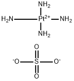 TetraaMMineplatinuM(II) sulfate 구조식 이미지