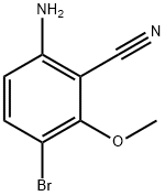 6-AMino-3-broMo-2-Methoxy-benzonitrile 구조식 이미지