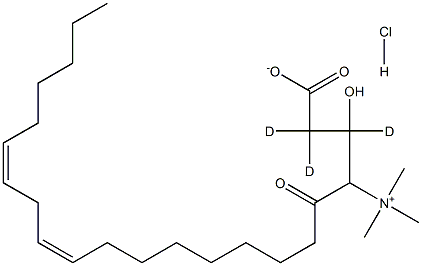 Linoleoyl-L-carnitine-d3 HCl Structure