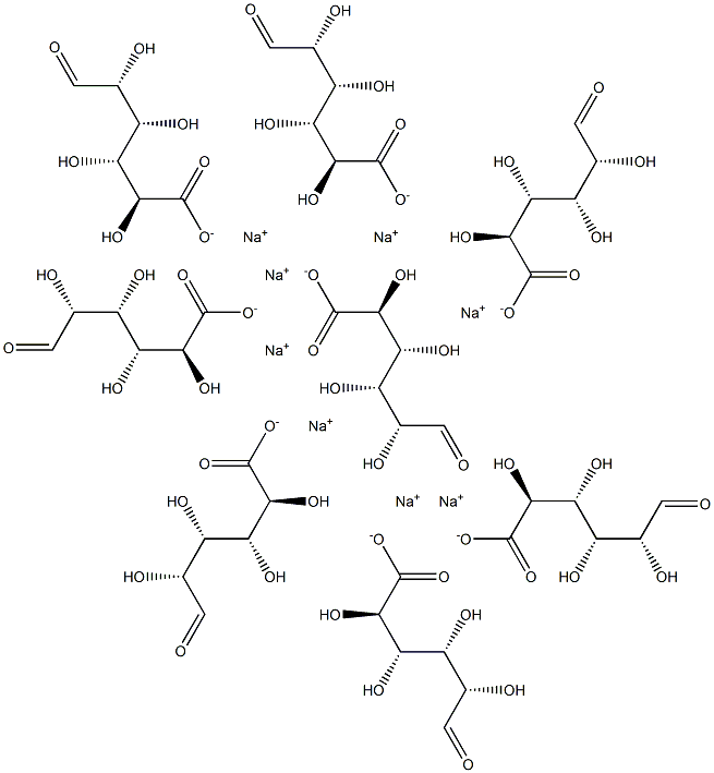 octaguluronic acid octasodiuM salt Structure