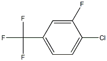 3-fluoro-4-chlorobenzotrifluoride 구조식 이미지