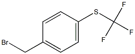 4-(TrifluoroMethylthio)benzyl broMide Structure