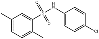 N-(4-chlorophenyl)-2,5-dimethylbenzenesulfonamide Structure