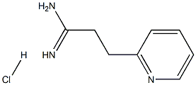 3-(pyridin-2-yl)propanamidinehydrochloride Structure