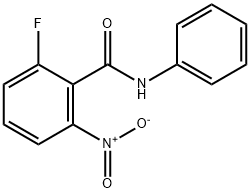 2-Fluoro-6-nitro-N-phenylbenzamide 구조식 이미지