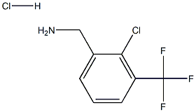 2-chloro-3-trifluoroMethylbenzylaMine.HCl 구조식 이미지