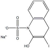 SodiuM Iodohydroxyquinolinesulfonate TS, (U.S.P. Test Solution) 구조식 이미지