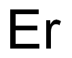 Erbium (Er) Standard Solution 구조식 이미지