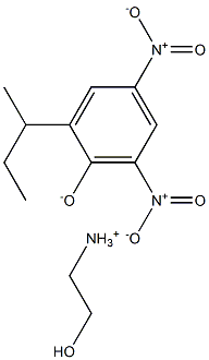 4.6-Dinitro-2-sec-butylphenol ethanolamine salt Solution Structure