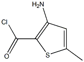 3-aMino-5-Methylthiophene-2-carbonyl chloride Structure