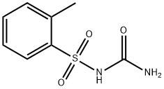 N-carbaMoyl-2-Methyl benzene sulfonaMide Structure