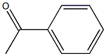 Acetophenone 5000 μg/mL in Methanol 구조식 이미지