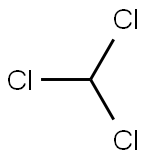 Chloroform 100 μg/mL in Methanol 구조식 이미지