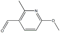 2-Methoxy-5-forMyl-6-Methylpyridine 구조식 이미지