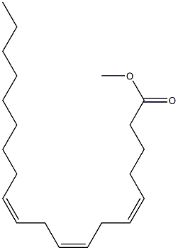 5(Z),8(Z),11(Z)-Eicosatrienoic Acid methyl ester Structure