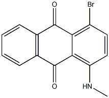 1-broMo-4-(MethylaMino)-9,10-dihydroanthracene-9,10-dione 구조식 이미지