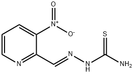 (E)-2-((3-nitropyridin-2-yl)Methylene)hydrazinecarbothioaMide Structure