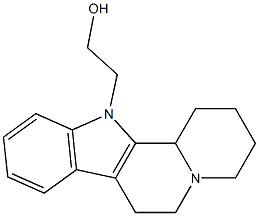 2-(1,3,4,6,7,12b-hexahydroindolo[2,3-a]quinolizin-12(2H)-yl)ethanol Structure