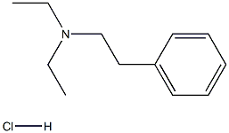 N,N-diethyl-2-phenylethylaMine hydrochloride Structure