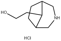 8-Hydroxyethyl-3-azabicyclo[3.2.1]octane hydrochloride Structure