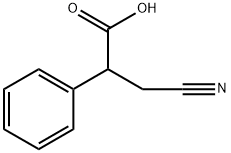 3-cyano-2-phenylpropanoic acid Structure