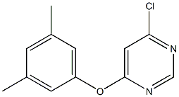 4-(3,5-diMethylphenoxy)-6-chloropyriMidine 구조식 이미지
