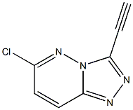 6-chloro-3-ethynyl-[1,2,4]triazolo[4,3-b]pyridazine Structure