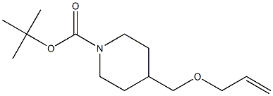 tert-butyl 4-(allyloxyMethyl)piperidine-1-carboxylate 구조식 이미지