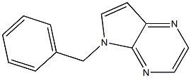 5-Benzyl-5H-pyrrolo[2,3-b]pyrazine Structure